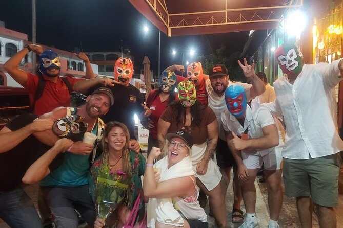 Lucha Libre, Tacos, Margaritas,Tequila and Night Market Tour - Making a tortilla and hearing mariachi
