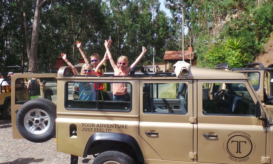 Madeira: Cabo Girao, Jeep Tour Adventure and Wine Tasting - Jardim da Serra on rough mountain tracks
