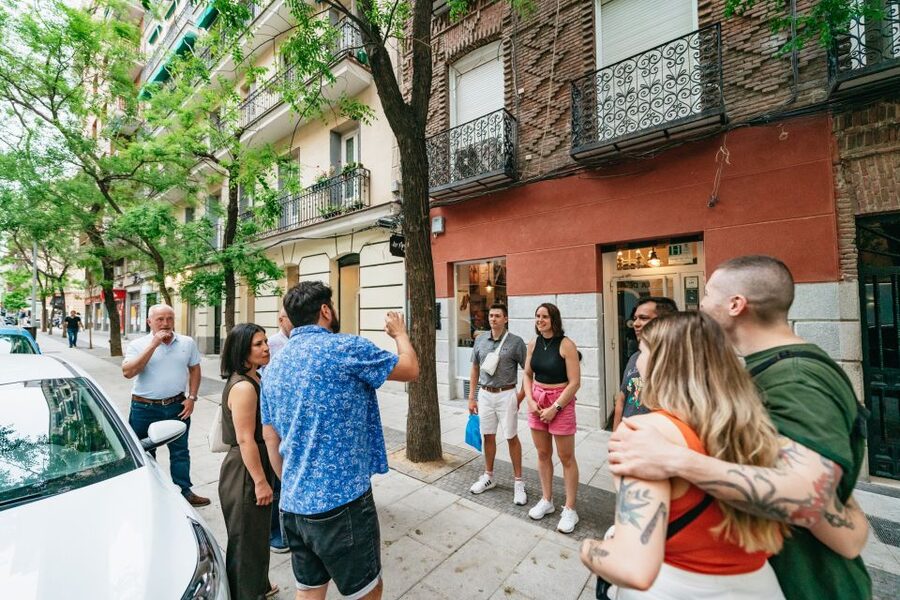Madrid: Food & Wine Tour with 10 Tapas & 4 Drinks Included - Stop four: a century-old bodega