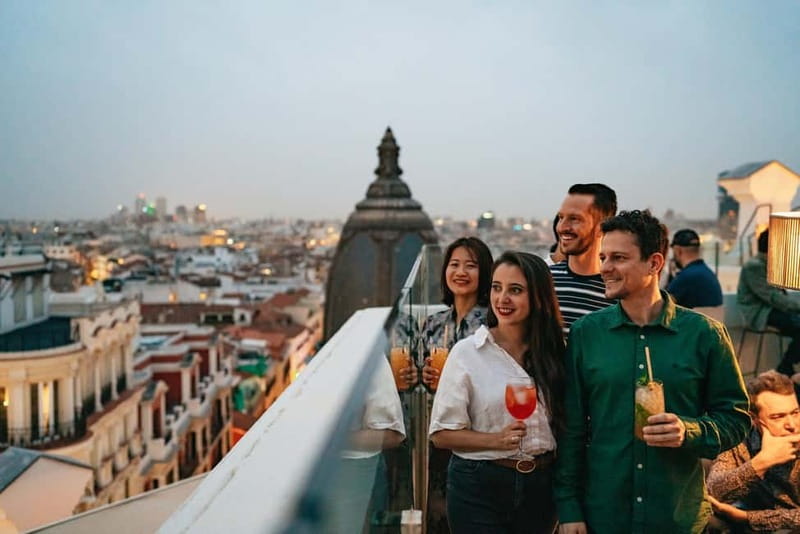 Madrid: Guided Tapas and Wine Tour with Rooftop Views - Meeting in Plaza de San Miguel