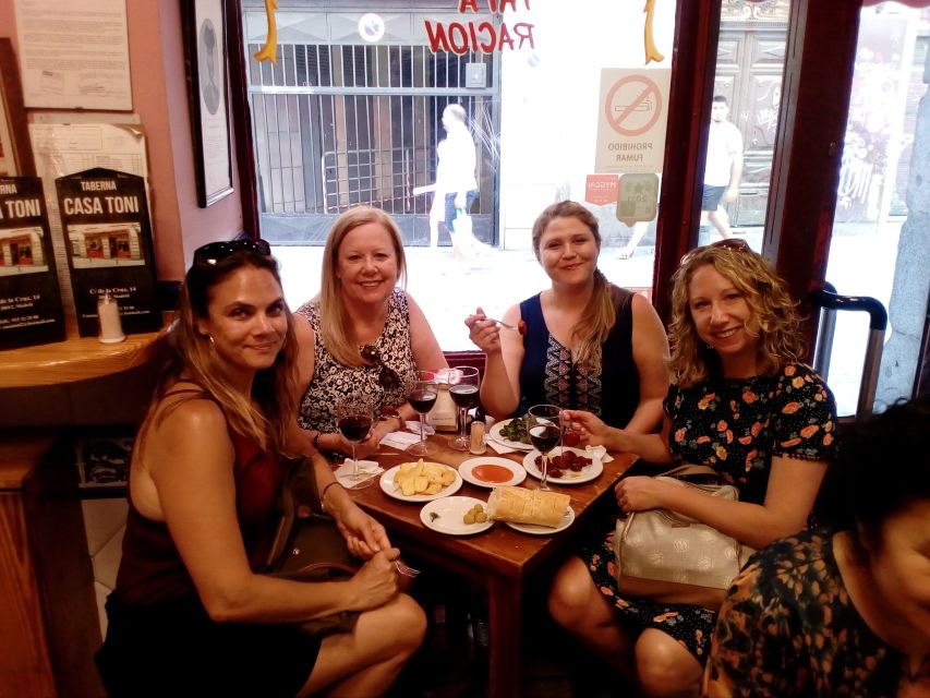 Madrid: Old Madrid Walking Food and Wine Tour - Food restrictions and who should skip it