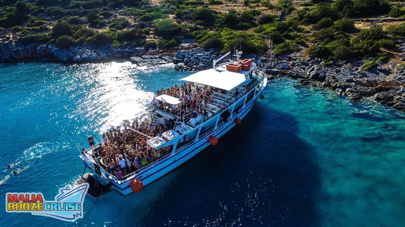 Malia: Booze Cruise Boat Party with Live Dj - Boarding at 4 p.m. and finding your place