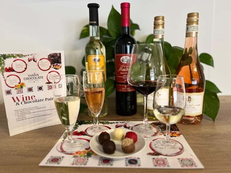 Malta: Wine and Chocolate Pairing Experience - Key points about the Malta wine and chocolate tasting