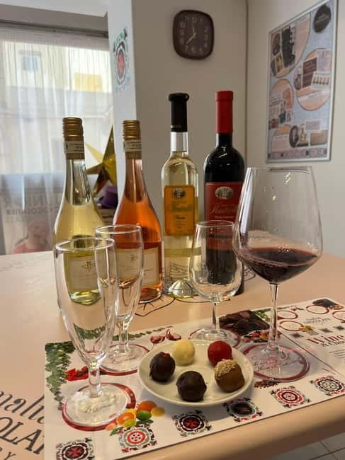Malta: Wine and Chocolate Pairing Experience - Is one hour enough for the $35 price?