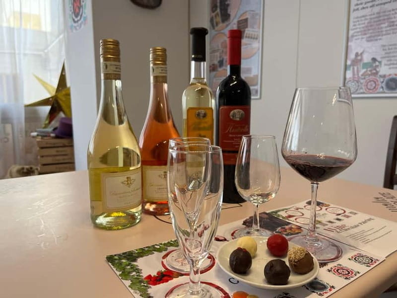 Malta: Wine and Chocolate Pairing Experience - Four Maltese wines, from Gellewza to Girgentina