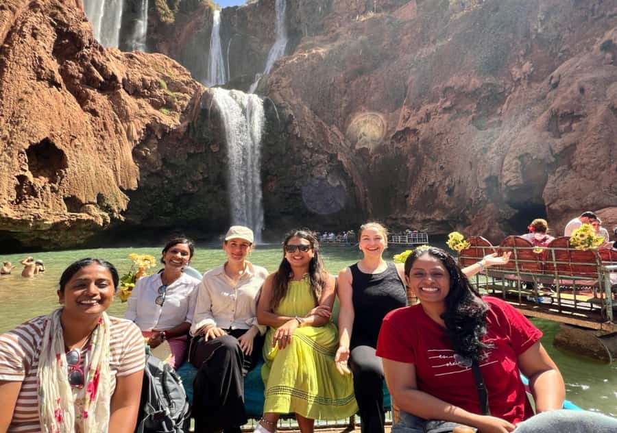 Marrakech: Day Tour to Ouzoud Waterfalls with Boat Trip - The gorge walk and its 500-step return