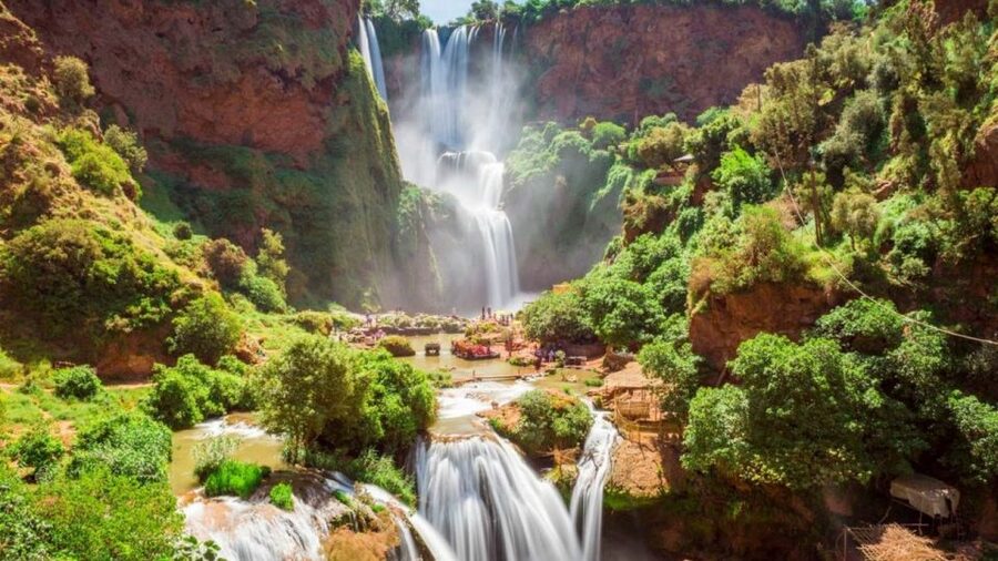 Marrakech: Ouzoud Waterfalls Guided Day Trip with Boat Ride - Free time, swimming, and the practical limits