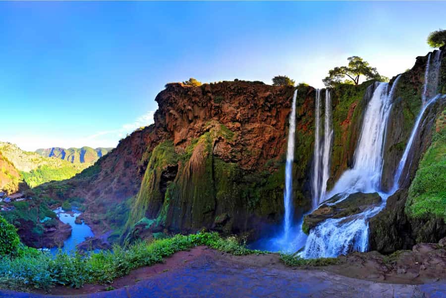 Marrakech : Ouzoud Waterfalls & Guided Tour & Boat Ride - Leaving Marrakech for the Ouzoud Waterfalls
