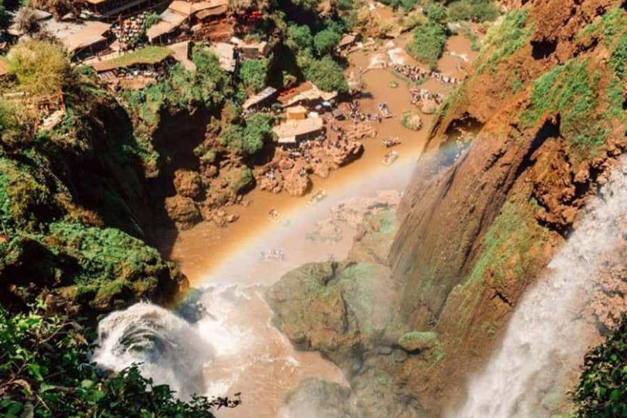 Marrakech: Ouzoud Waterfalls Trip, Guided Hike & Boat Option - Walking through olive trees and mountain passes