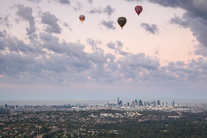 Melbourne sunrise balloon flight & champagne breakfast - Meeting at the Sofitel Before Dawn