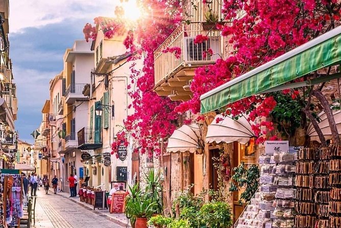Mercedes Private Tour Nafplio, Corinth Canal, Nemea Wine Tasting - Tasting Nemea wines at a modern estate