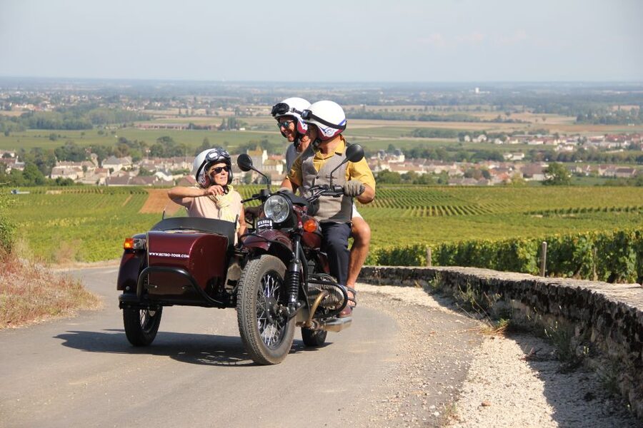 Meursault: Tour of the Vineyards on Motorbike with Sidecar - Starting at Meursault’s church