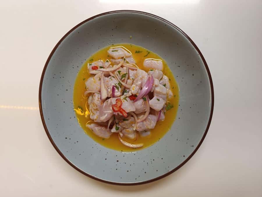 Miraflores: Amazing Peruvian Cooking Class Ceviche Seafood and Pisco Sour - Tuna tartare with a coastal Peruvian twist