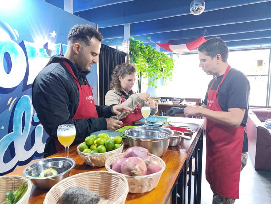 Miraflores: Amazing Peruvian Cooking Class Ceviche Seafood and Pisco Sour - Practical details before you book
