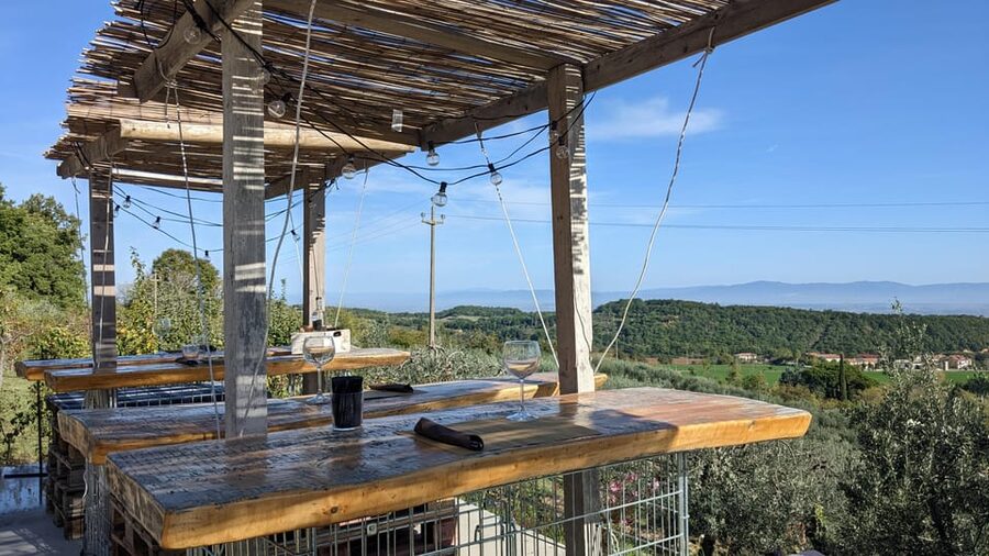 Montepulciano: Artisan Heroic Wine Tasting at the Terrace - Timing, language, and arrival details