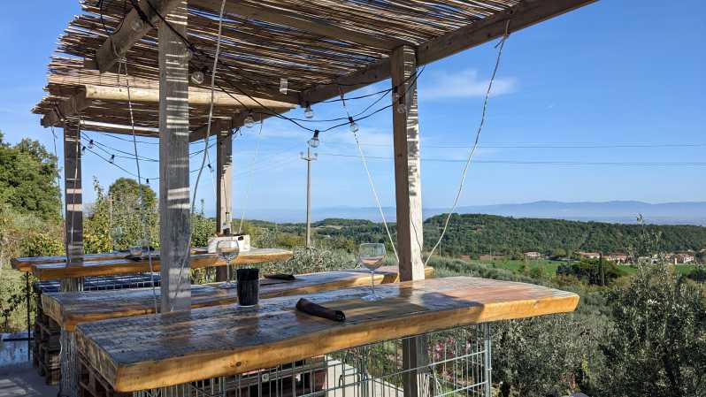 Montepulciano: Artisan Heroic Wine Tasting at the Terrace - Inside the traditional bottaia cellar