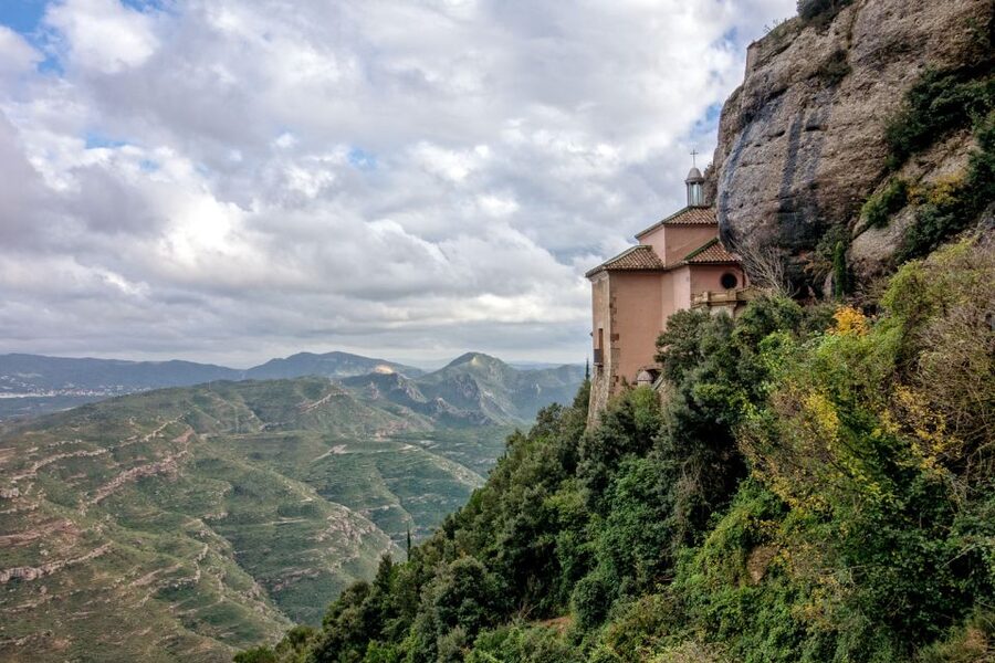 Montserrat & Cava Wineries Day Trip from Barcelona w/ Pickup - Free time among the Montserrat rocks