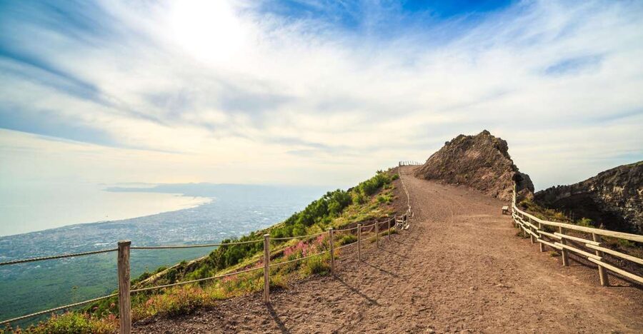 Mount Vesuvius 4-Hour Volcano Tour with Wine Tasting - Reaching Vesuvius National Park