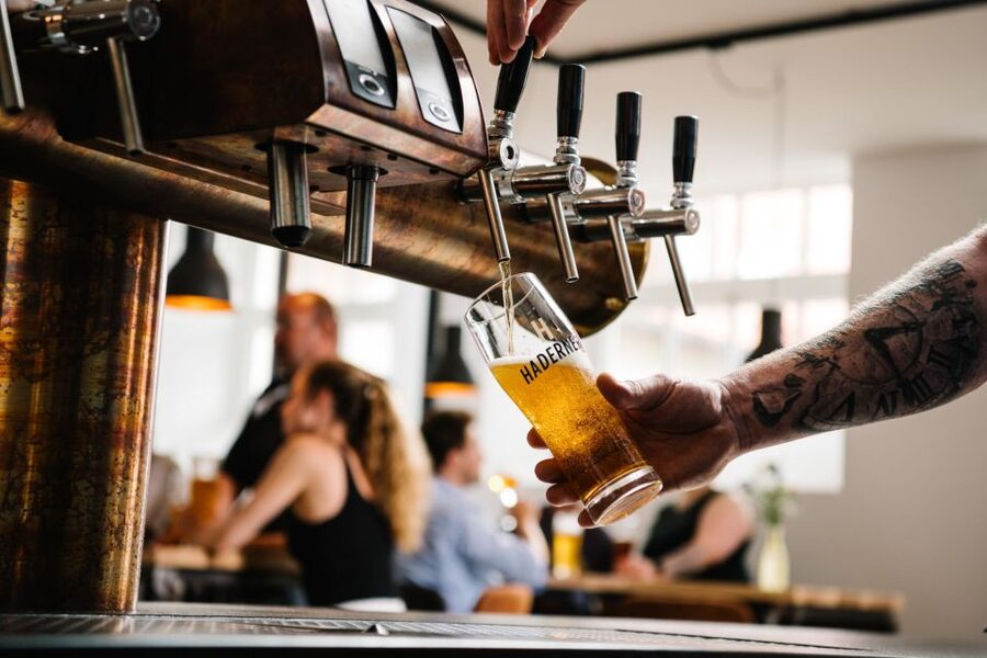 Munich: Hands-On Brewery Tour & Tasting of 4 Organic Beers - The small restaurant and shop after the tour