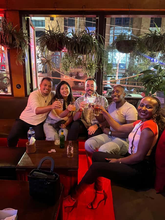 Nairobi bar crawl:Drink and Mingle - The best night to book