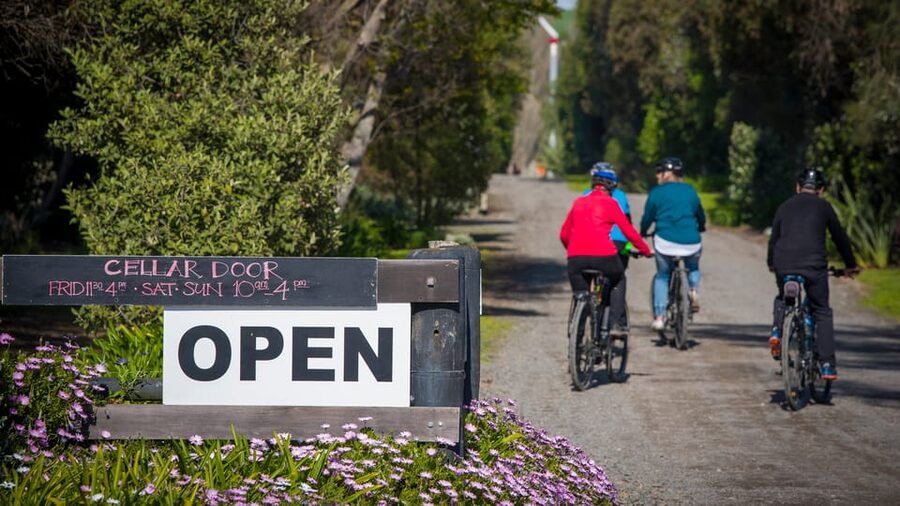Napier: Cape Coast Winery Tour on E-Bikes - The Tuki Tuki River trail is the main ride