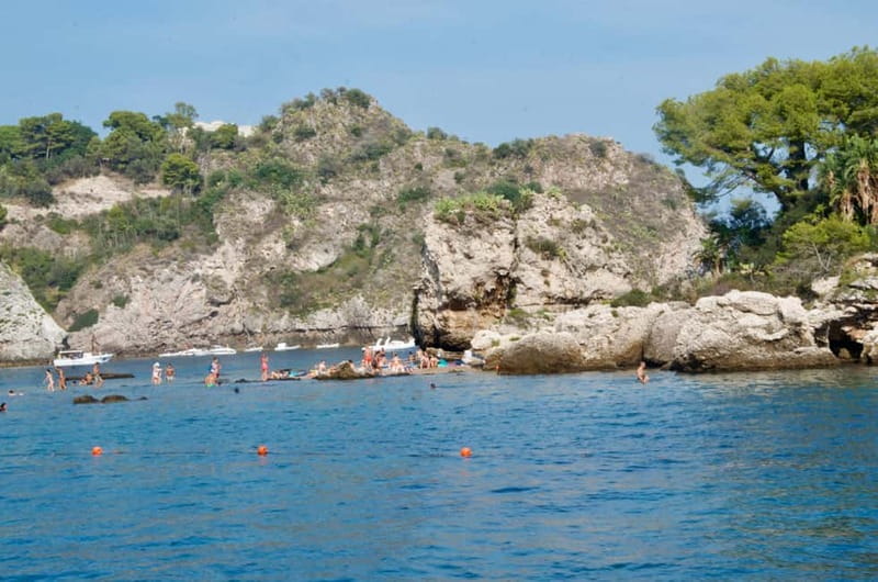 Naxos: Taormina Boat Tour with Snorkeling and Prosecco - Isola Bella, the best part of the swim