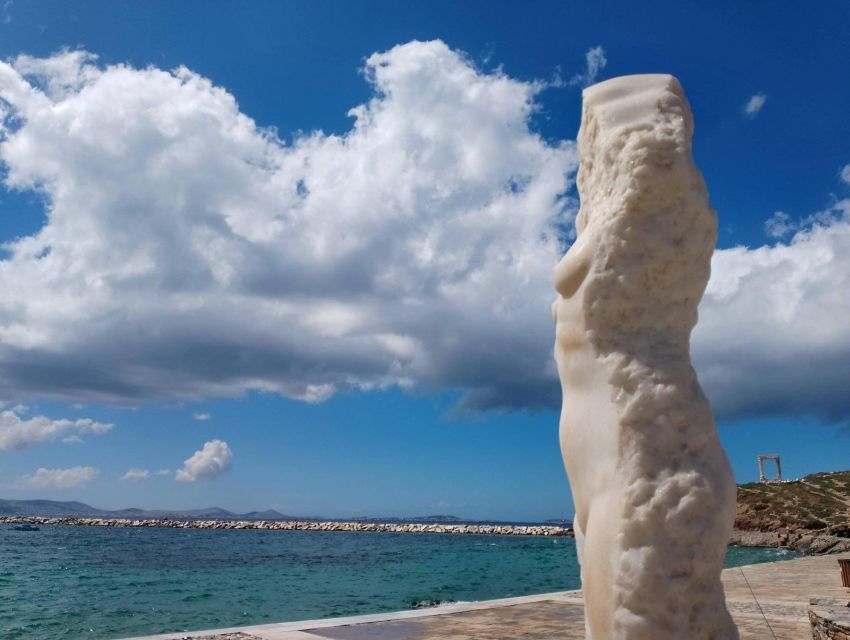 Naxos: Wine and Mythology Sunset Tour - Starting beside the marble Sphinx