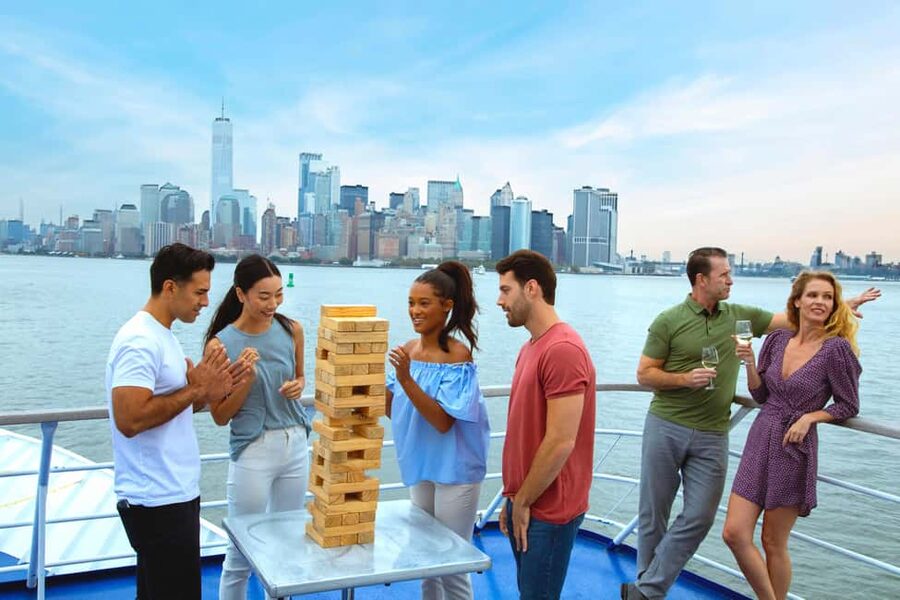 New York City: City Cruises Alive After Five Cocktail Cruise - Bridges, islands, and the Statue of Liberty