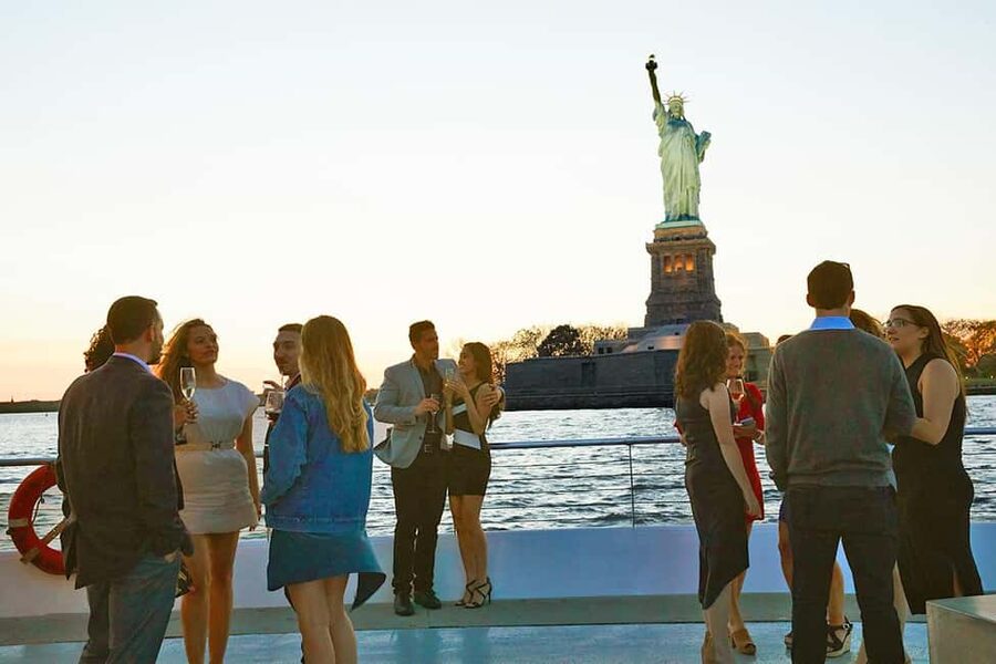 New York City: City Cruises Alive After Five Cocktail Cruise - Music, dancing, and onboard games