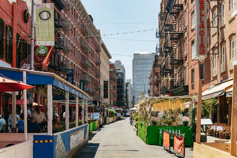 New York City: Little Italy Italian Food Tasting Tour - Little Italy through movie locations