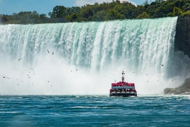 Niagara Falls Day Tour Includes Boat Cruise, Winery Stop & Lunch - The boat cruise is the day’s biggest thrill