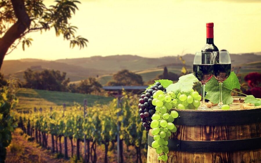Nice: Provence Village Tour with Wine and Produce Tasting - Biot glass comes first