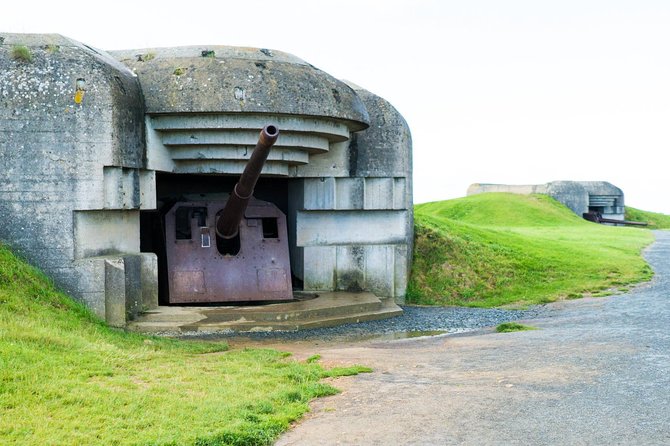 Normandy D-Day Small-Group Day Trip with Omaha Beach, Cemetery & Cider Tasting - The Overlord Museum and its full-size equipment