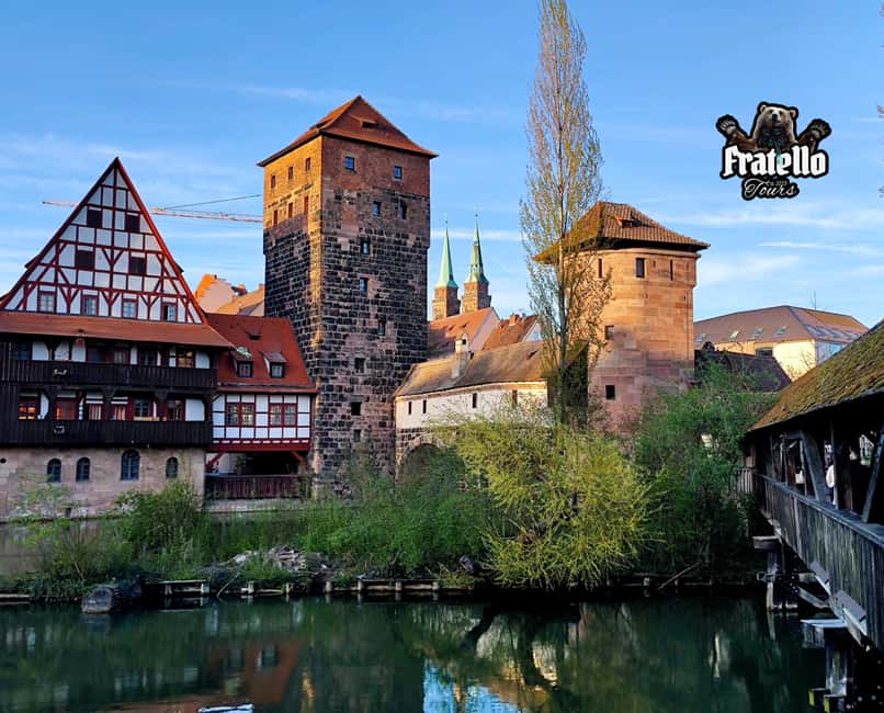 Nuremberg: Castle and Old Town Tour - incl. Tickets and red beer tasting - St. Lorenz and the city’s southern side