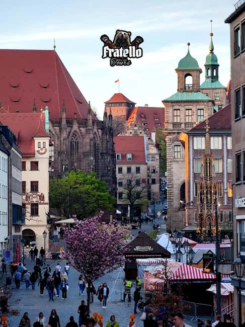 Nuremberg: Castle and Old Town Tour - incl. Tickets and red beer tasting - Karlsbrücke, Hangman’s Bridge, and Kettensteg
