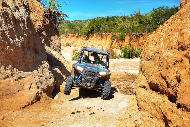 OffRoad 4X4 UTV Adventure with unlimited Lunch & Tequila - Getting fitted at Tierra Sagrada ranch