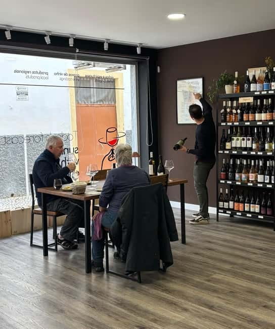 Olhão: Portugal Wine Tasting - Cheese, sausage, bread, and olive oil
