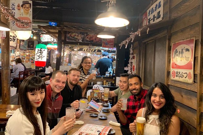 Osaka Bar Hopping Night Walking Tour in Namba (3 bars, 6 tastes) - Starting with Namba’s famous neon