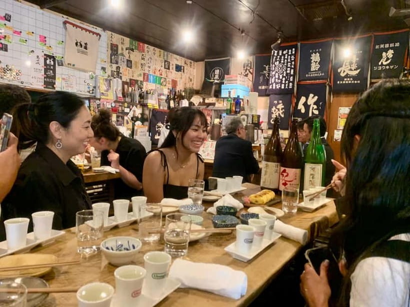 Osaka: Namba Pub Bar Crawl with a Local Guide - First stop: Namba and the shared izakaya meal