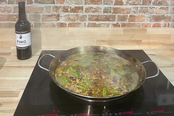 Paella and Burnt Basque Cheesecake Cooking Class (in Bilbao) - Eating in the private dining room