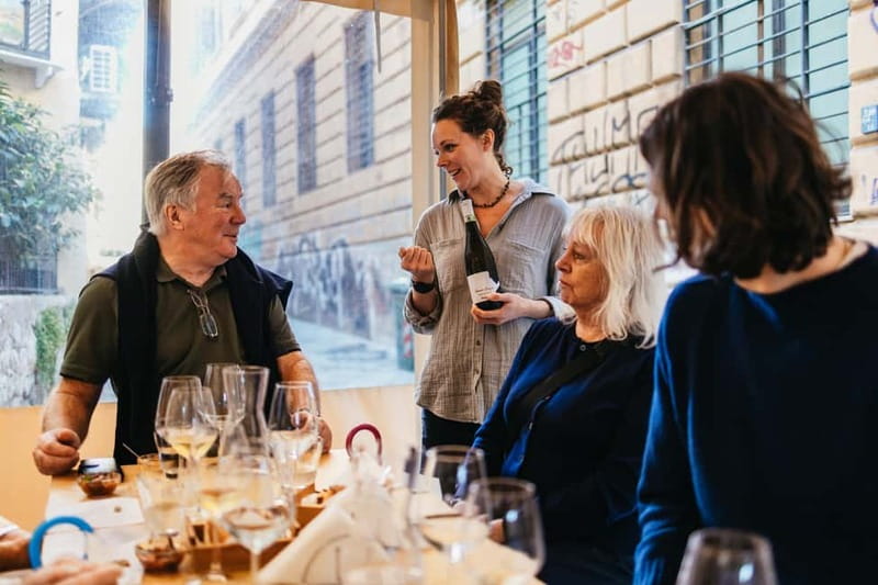 Palermo: Wine Tasting with Snacks at Bottega Monteleone - What the two-hour flow feels like