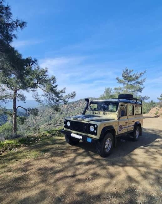 Paphos: Troodos Mountains Jeep Tour with Wine Tasting - Key points at a glance