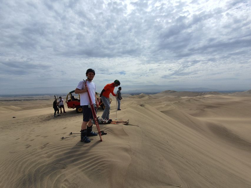 Paracas or Pisco: Private Huacachina Oasis Tour & Buggy Ride - Returning to Huacachina covered in sand