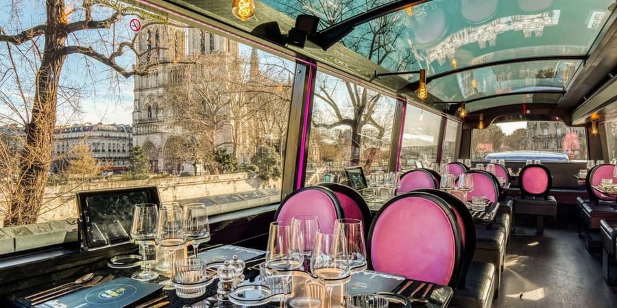 Paris: Champs Elysées Bus Toqué w/Lunch & Glass of Champagne - Should you book Bus Toqué?