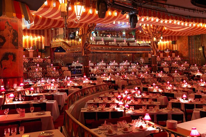 Paris Moulin Rouge 3-Courses Dinner with Wine and Show - Food choices and dietary needs