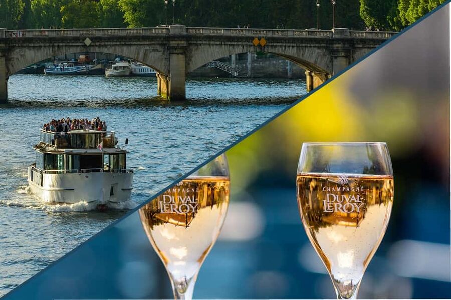 Paris: Seine River Cruise with Champagne from Eiffel Tower - Finding the Vedettes de Paris dock