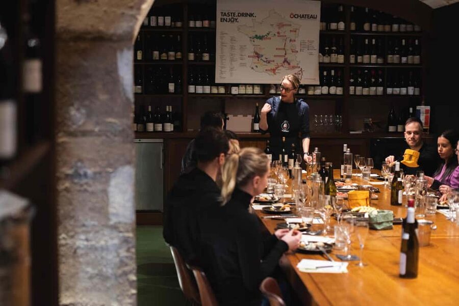 Paris: Wine and Cheese Lunch - Five cheeses, five pairings, and a real lunch