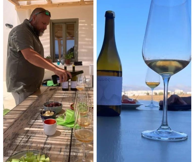 Paros: Wine tasting at Local Winery - How much value do you get for $46?