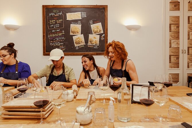 Pasta Making & Wine Tasting with Dinner in Frascati from Rome - Making pasta from scratch with a patient chef