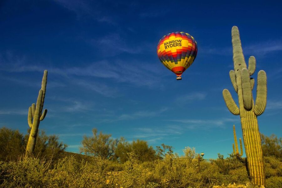Phoenix: Hot Air Balloon Flight with Champagne - Why nervous passengers often settle in quickly
